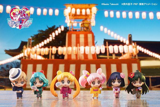 พร้อมส่ง PETIT CHARA! SAILOR MOON SOLDIERS OF THE OUTER SOLAR SYSTEM