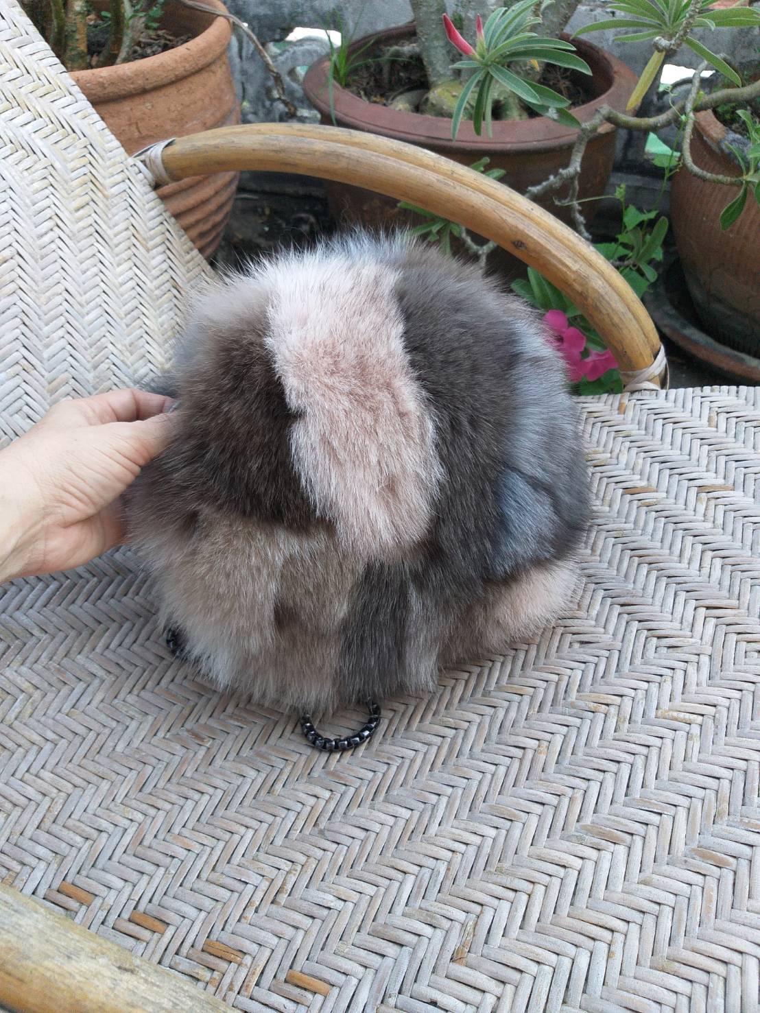 กระเป๋า Fur Fox แท้ อลังการสุดนุ่ม งามที่สุด (ของใหม่)
