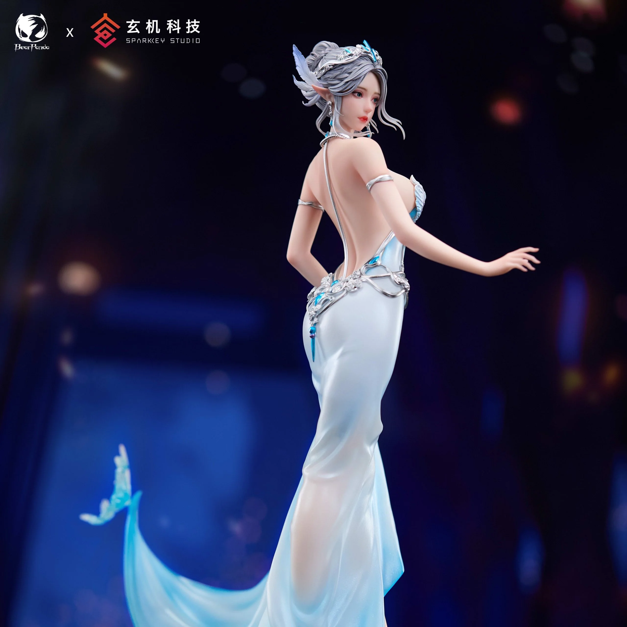 [เปิดจอง] Bear Panda X Sparkkey 1/6 Ghost Blade Hai Qin Yan Encounter Ver ราคาตัวละ2200-2400บาท