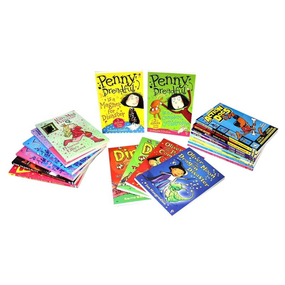 The Usborne Accelerated Readers Story Collection : 20 Books Collection in a Slipcase เซตหนังสือส่งเสริมการอ่าน วัยประถม 20 เล่ม พร้อมกล่อง