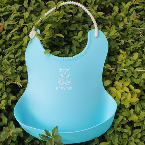 ผ้ากันเปื้อนเด็ก อาหารและขนม ผ้ากันเปื้อนเด็ก ผ้ากันเปื้อนรองเศษอาหาร ซิลิโคน สำหรับเด็กวัย 6 เดือน - 4 ปี Baby Soft Bib