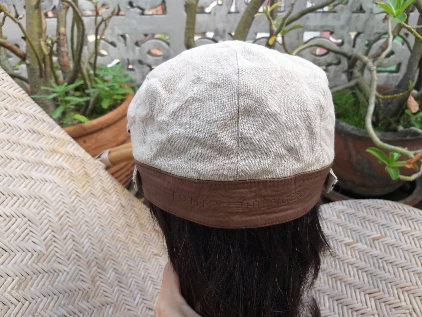 หมวกติงลี่ หมวก flat cap TOMMY สวยมากกกก