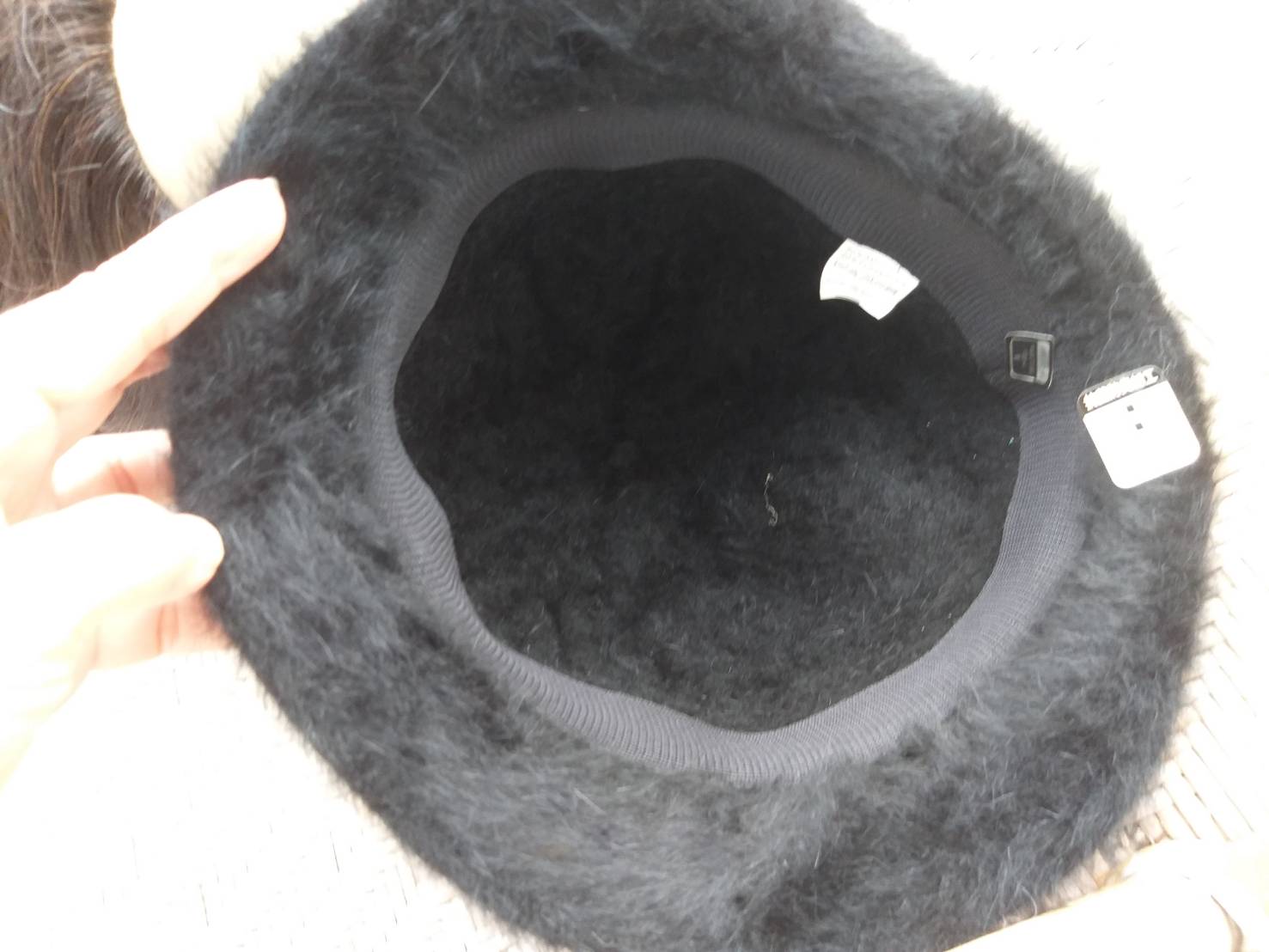 หมวกบักเก็ตขนกระต่ายแท้ ใส่อุ่น กันแดดด้วย