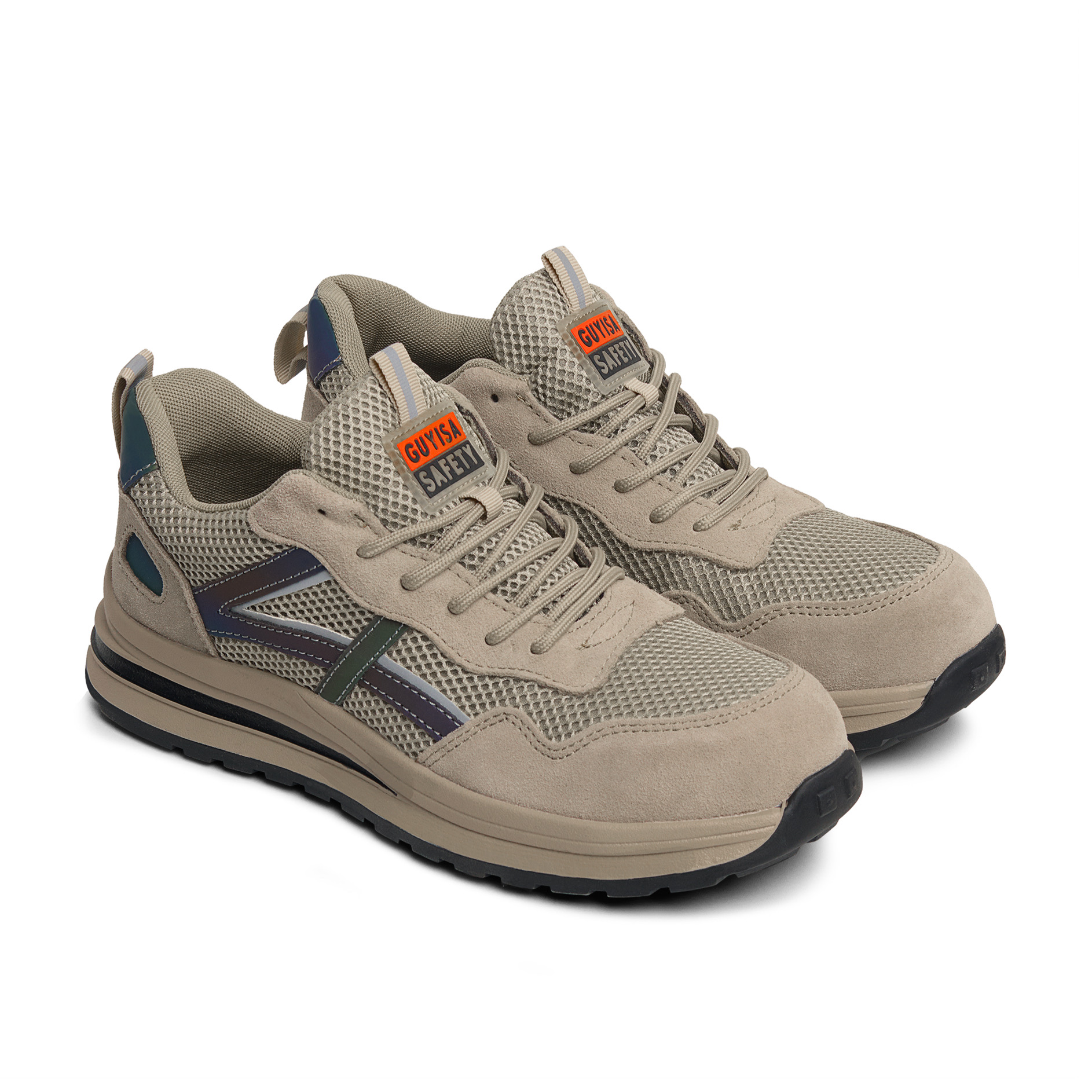 รองเท้าเซฟตี้แฟชั่น 37-45 Safety Composite Toe รองเท้าเซฟตี้ ผ้าใบเซฟตี้ KR1139