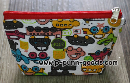 กระเป๋าซิบใบเล็ก งานผ้าลายน่ารัก