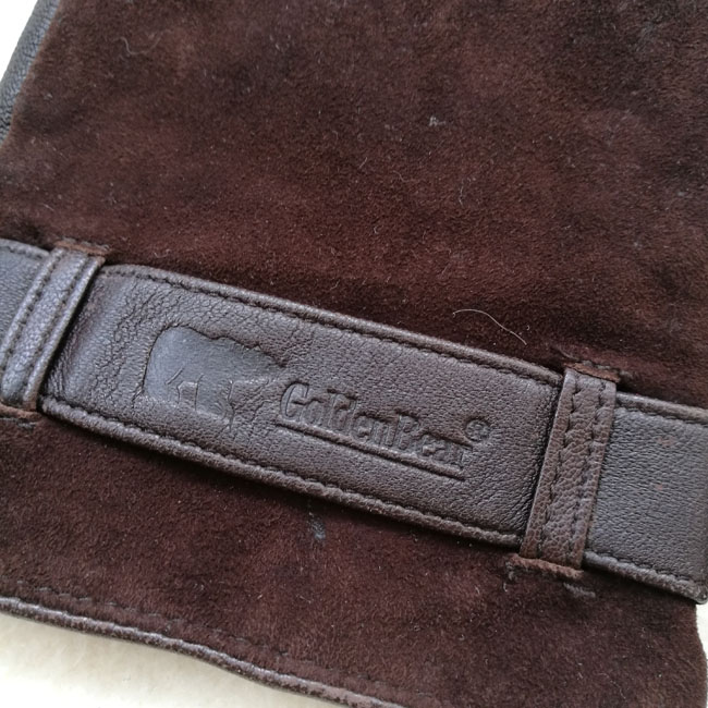 ถุงมือหนังแท้ GoldenBear อุ่นถึงติดลบ