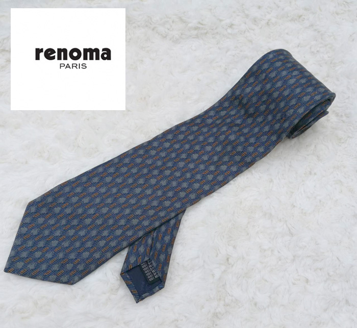 เนคไทแบรนด์เนม renoma NECKTIE ของแท้