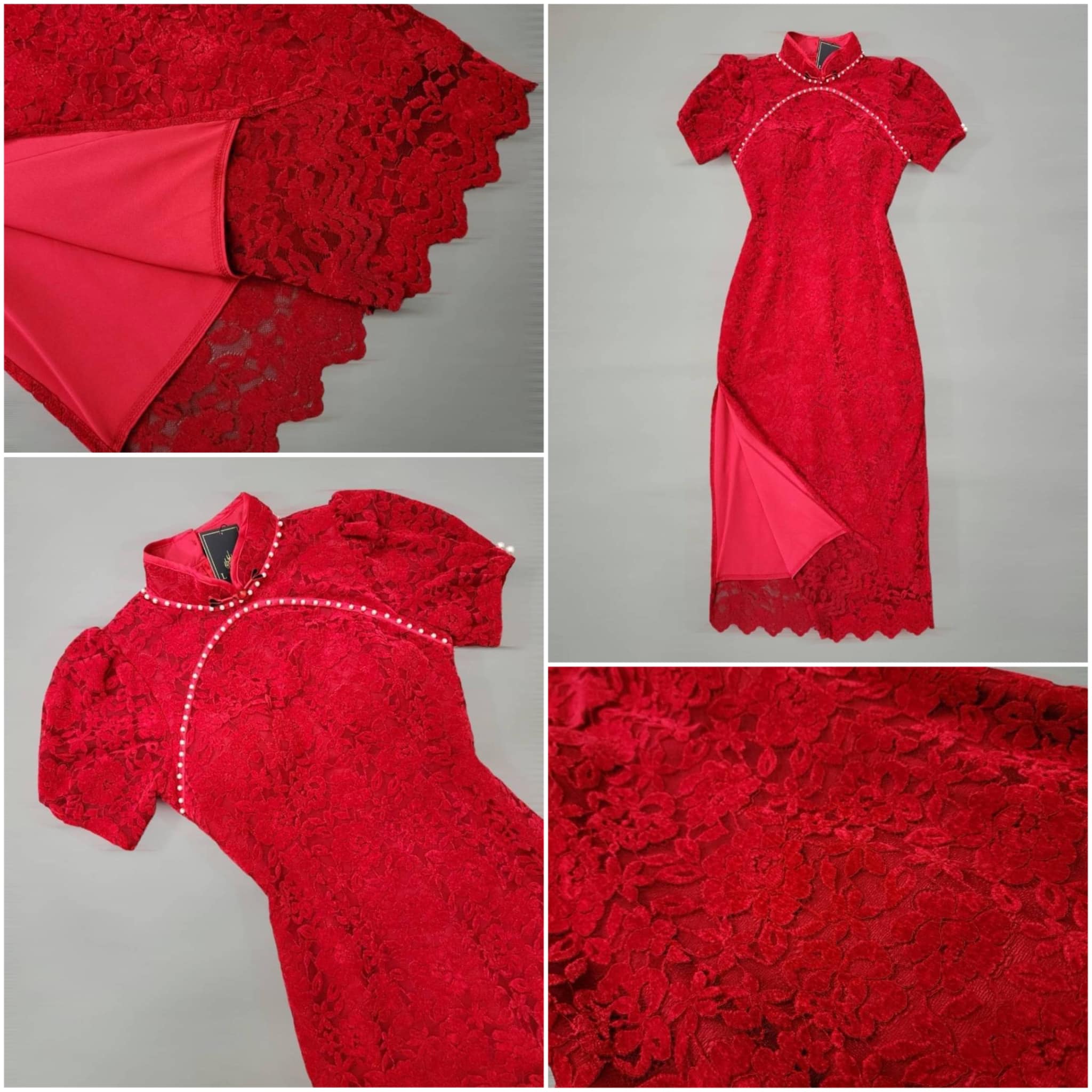 เดรสกี่เพ้าแขนตุ๊กตา แพทเทิร์นสวยเข้ารูป ใส่สบาย สินค้าคุณภาพ (พร้อมส่ง)