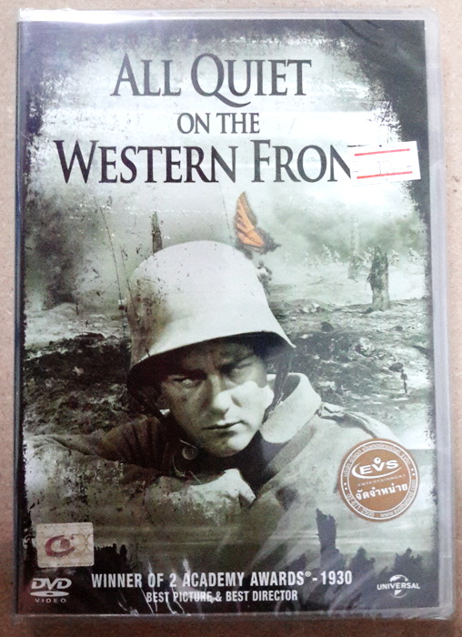 (DVD) All Quiet on the Western Front (1930) แนวรบตะวันตก เหตุการณ์ไม่เปลี่ยนแปลง (มีพากย์ไทย)