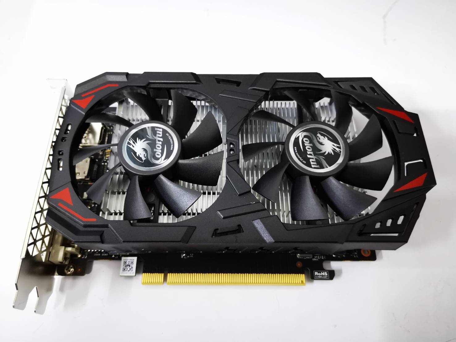 (10,900)การ์ดจอ VGA Colorful GeForce GTX 1050 Ti 4G DDR5 128Bit