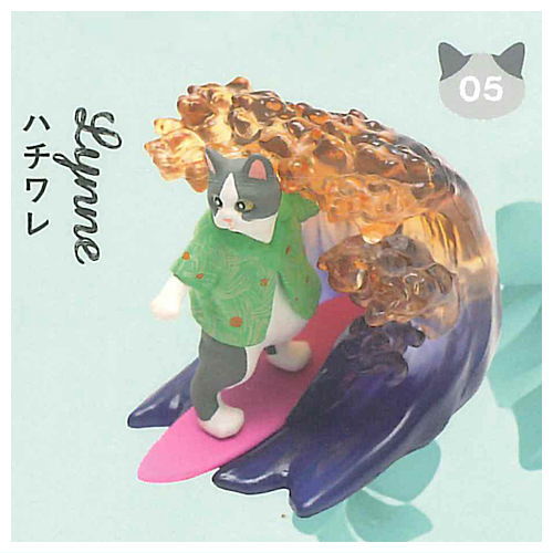 กาชาปองน้องแมว Aloha Cat Vol.02 Sunset Ver