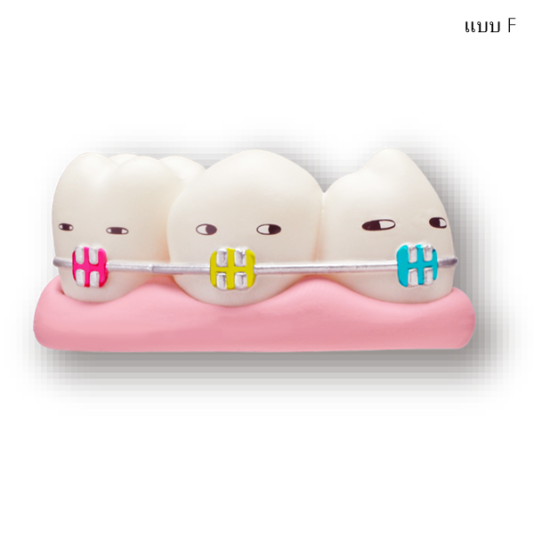 กาชาปองฟิกเกอร์ฟัน Silent Tooth Character Figure Collection 2