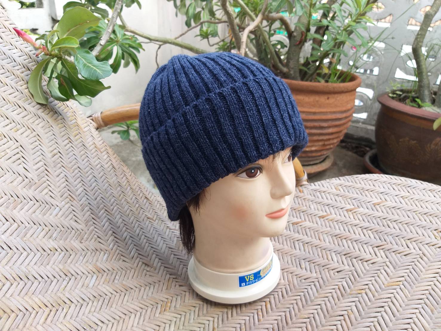หมวกไหมพรมเนื้อหนา อุ่นมาก Made in JAPAN