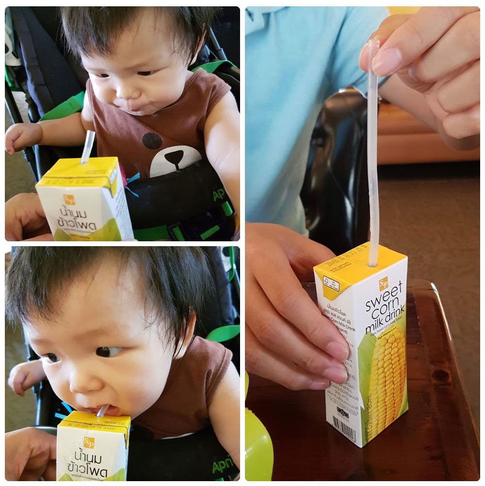 หลอดหัดดูดเด็ก หลอดหัดดื่ม หลอดดูดเด็กซิลิโคนนุ่มนิ่ม สำหรับเด็กหัดดูด NanaBaby ทนความร้อน BPA-Free