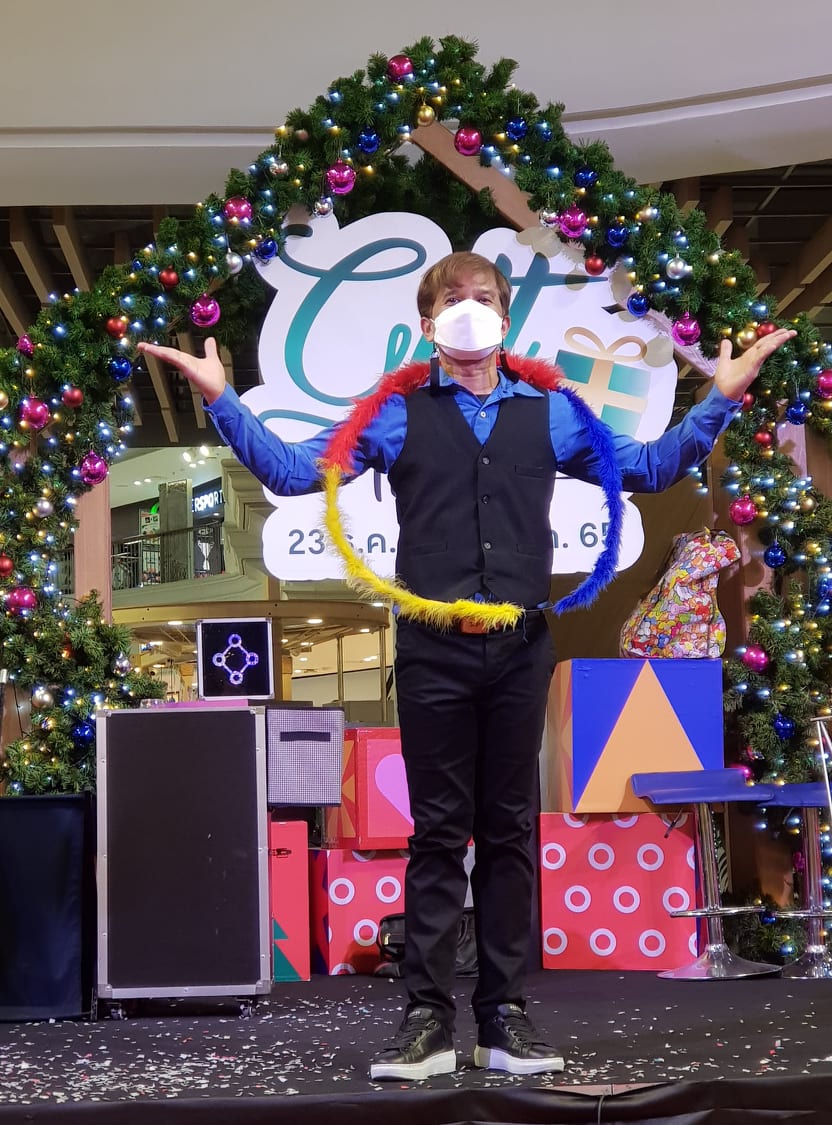 Balloon Man บอลลูนแมน โชว์ลูกโป่งยักษ์ การแสดง โชว์ 02/01/2565