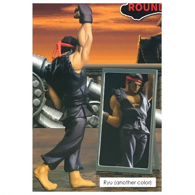 กาชาปอง Look in the mirror Street Fighter ROUND 2