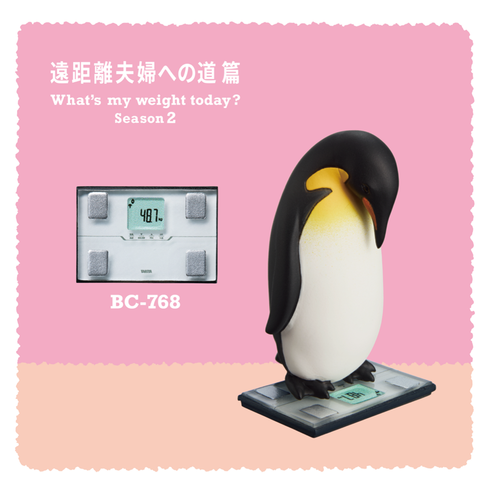 กาชาปองฟิกเกอร์สัตว์ชั่งน้ำหนัก Tanita x Panda no Ana: What's My Weight Today? Season 2