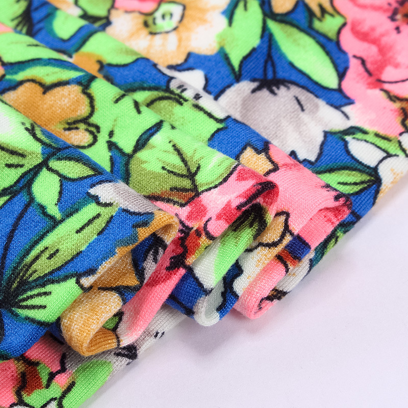 กางเกงเลคกิ้งเด็กหญิง ปริ้นท์ลายดอก ผ้าเบา นิ่มเด้ง ใส่สบายทุกฤดู (เด็กสูง 90-130 ซม.)