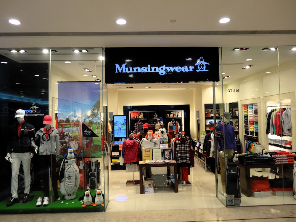 ผ้าพันคอเฟอร์ Munsingwear หรูผู้ดี อุ่นมากๆ