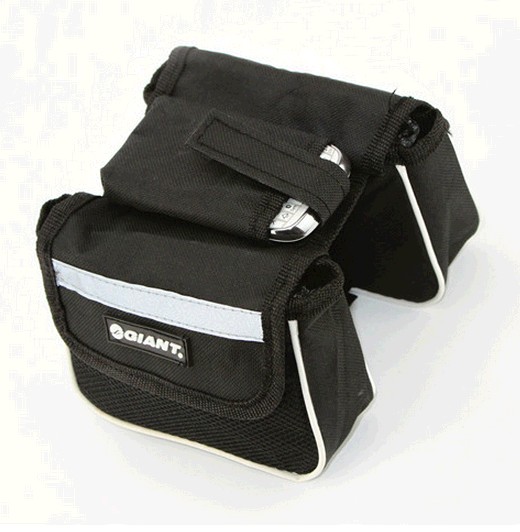 กระเป๋ากันน้ำแขวนเฟรมจักรยาน มีแถบสะท้อนแสง มี 3 สี ดำ, แดง, น้ำเงิน จำนวนจำกัด