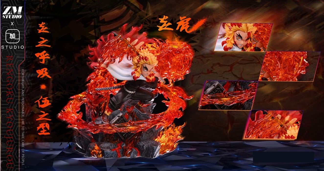 พร้อมาส่ง Rengoku - Demon Slayer ZM Studio no lc ตัวแรกของสตูดีโอนี้