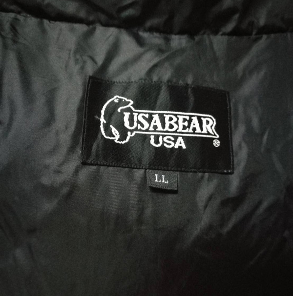 โค้ทขนเป็ดสีดำ USA BEAR อก 50