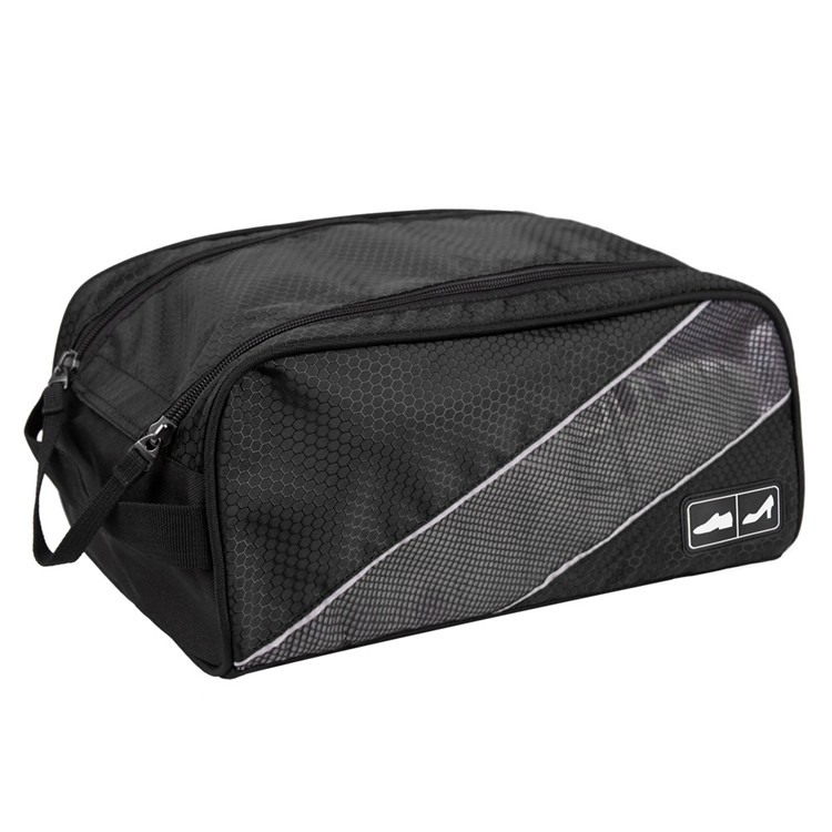 กระเป๋าใส่รองเท้ากันน้ำ สำหรับเดินทาง เล่นกีฬา ผลิตจากโพลีเอสเตอร์คุณภาพสูง เบา ทนทาน