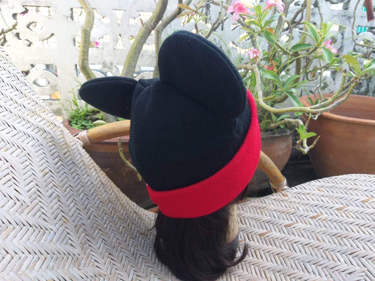 หมวกไหมพรมมิกกี้เม้าส์ ลิขสิทธิ์แท้