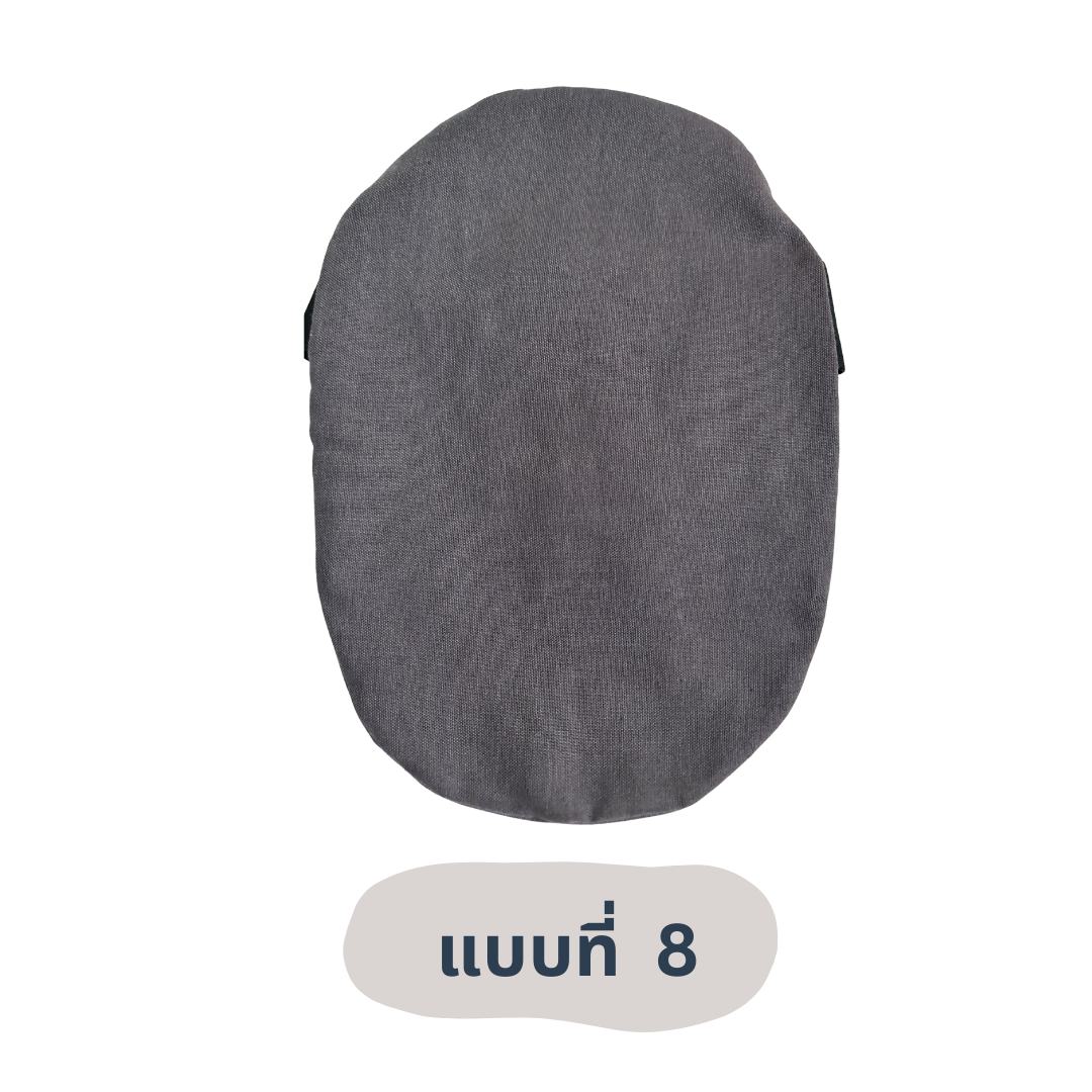 Ostomy Cover Bag กระเป๋าเข็มขัดใส่ถุงทวารเทียม ลายแบบที่ 8 สีเทา