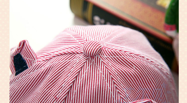 หมวกแคปเด็กอ่อน ปักรูปหน้าสัตว์ มีหูตั้ง น่ารัก ขนาด 6-18 เดือน