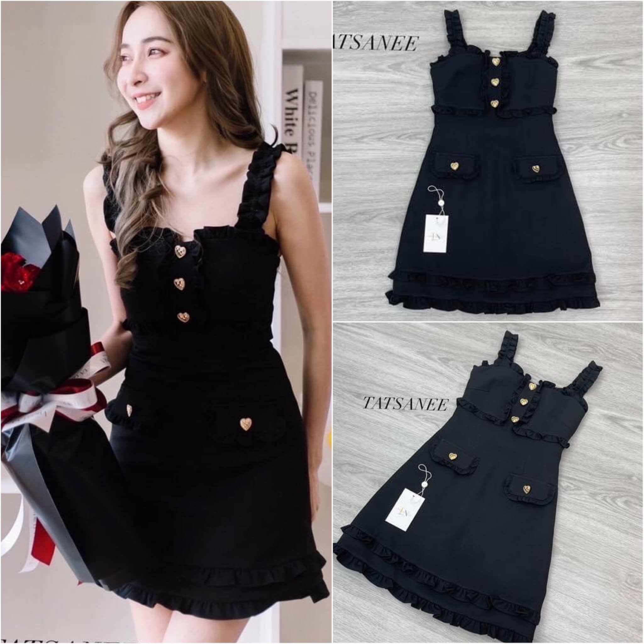 เดรสสั้น หลายสี น่ารักไม่ไหวแล้ว ใครชอบแนวนี้ ต้องจัดจ้า สินค้าคุณภาพ (พร้อมส่ง)