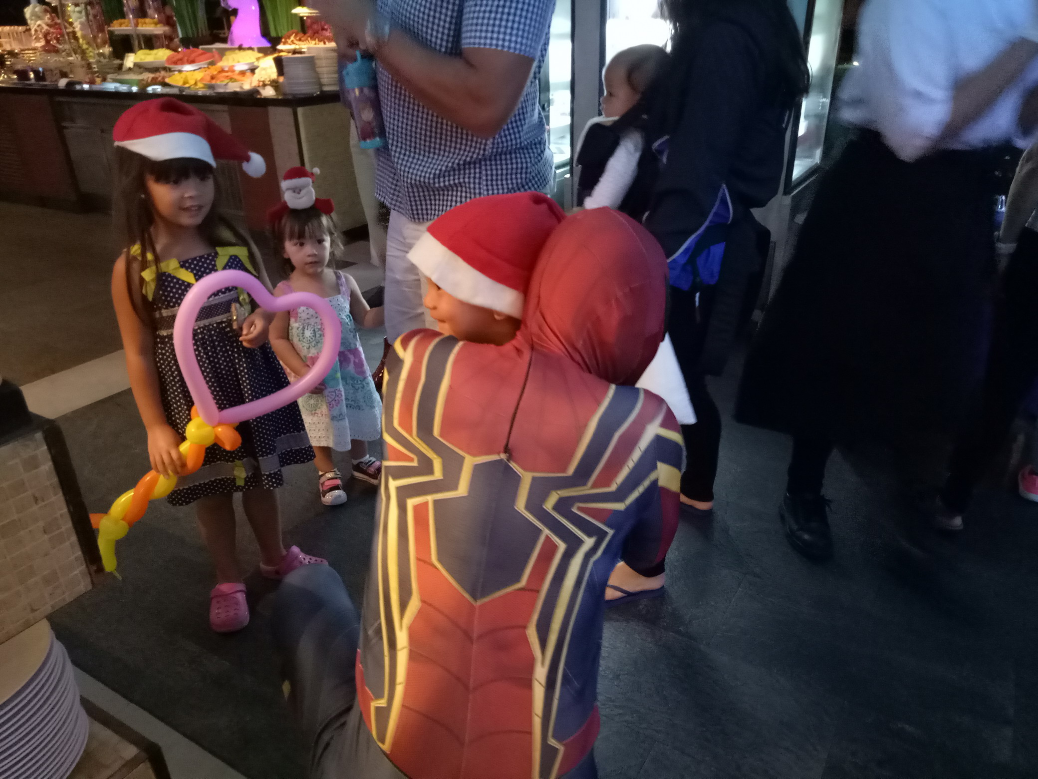 คอสเพลย์ การแสดง โชว์ Show Event อีเว้นท์ งานเลี้ยงสังสรรค์ งานวันเกิด Spider Man Merry Christmas Days 25/12/2560