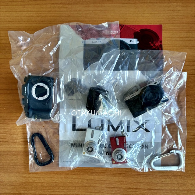 กาชาปองโมเดลกล้อง LUMIX Miniature Collection