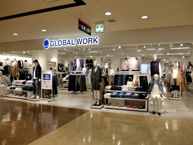 ผ้าพันคอโดนัท GLOBAL WORK เฟอร์หนานุ่มมาก อุ่นสุดๆ