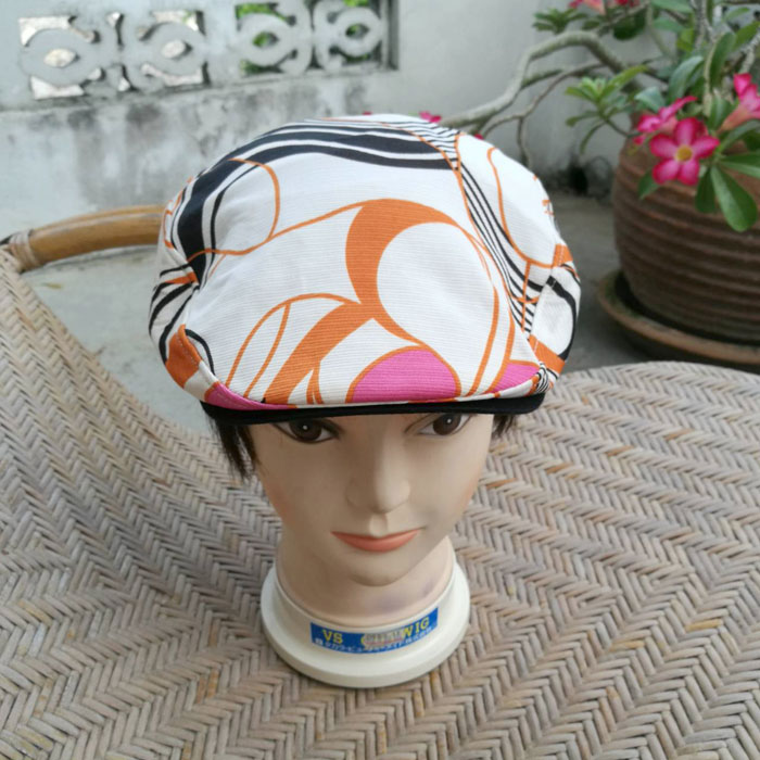 หมวกติงลี่ หมวกแฟลตแค๊ป ลายเก๋มาก ใส่ได้ทั้งหญิงชายเลย