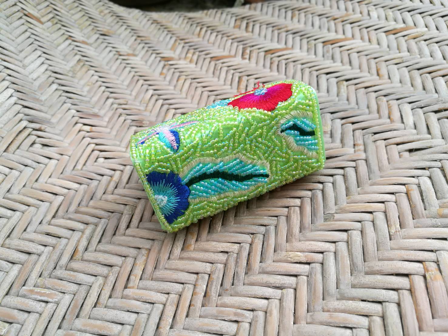 กระเป๋าใส่เหรียญ ปักเลื่อม ปักลาย สวยมากกก (ของใหม่)