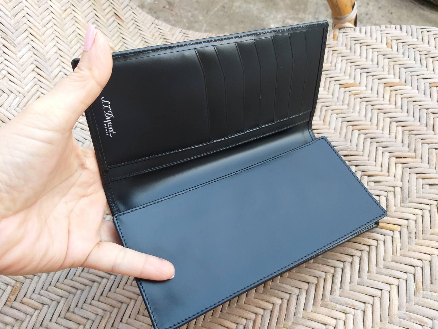 กระเป๋านามบัตร เอกสาร ธนบัตร S.T. Dupont paris