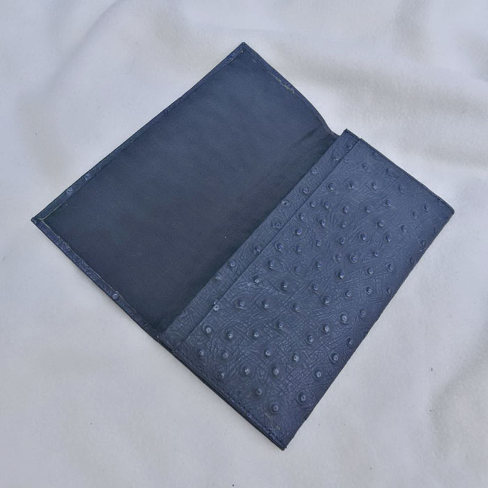 กระเป๋าใส่แบงค์ ใส่เอกสาร หนังนกกระจอกเทศ /ของใหม่/