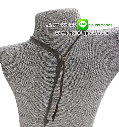 สร้อยหนังนิ่ม เครื่องบินรบ F-12 ฉลุลาย