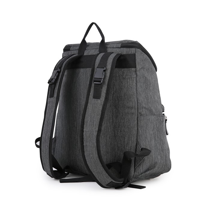 mommore กระเป๋าคุณแม่ กระเป๋าสัมภาระคุณแม่ กระเป๋าแม่ลูกอ่อน กันน้ำ พร้อมแผ่นรองเปลี่ยนผ้าอ้อม จุมาก น้ำหนักเบา เหมาะสำหรับเดินทาง (Dark Grey)