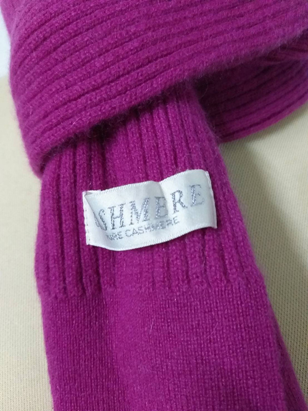 ผ้าพันคอไหมพรม Cashmere สวยมาก นุ่มมาก