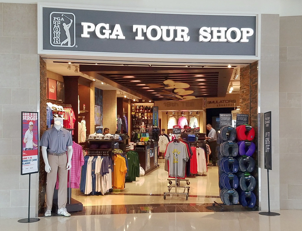 หมวกติงลี่ หมวกแฟลตแค็ป PGA TOUR