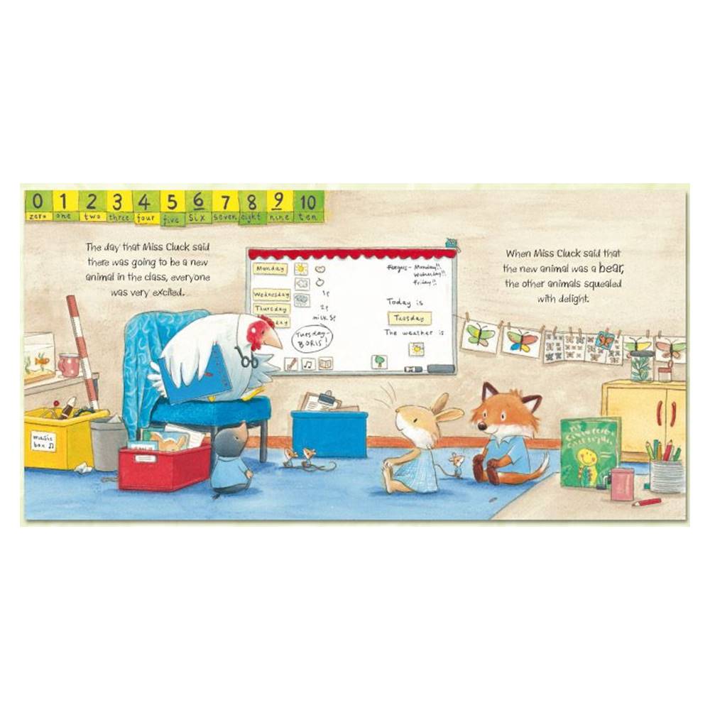 OUP Carrie Weston & Tim Warnes : Boris Starts School นิทานจากสำนักพิมพ์ออกซ์ฟอร์ด บอริสเริ่มไปโรงเรียน