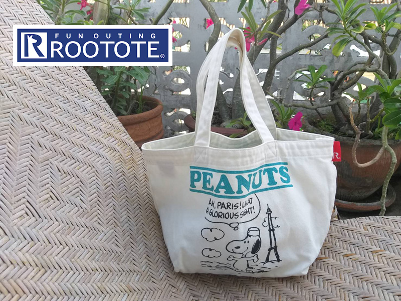 กระเป๋าผ้าเนื้อหนา Rootote SNOOPY ลิขสิทธิ์แท้