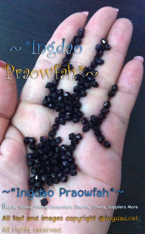 A5301- JET4 คริสตัลอะครีลิค 4 มิล. สีดำ (10 กรัม / 10 บาท)