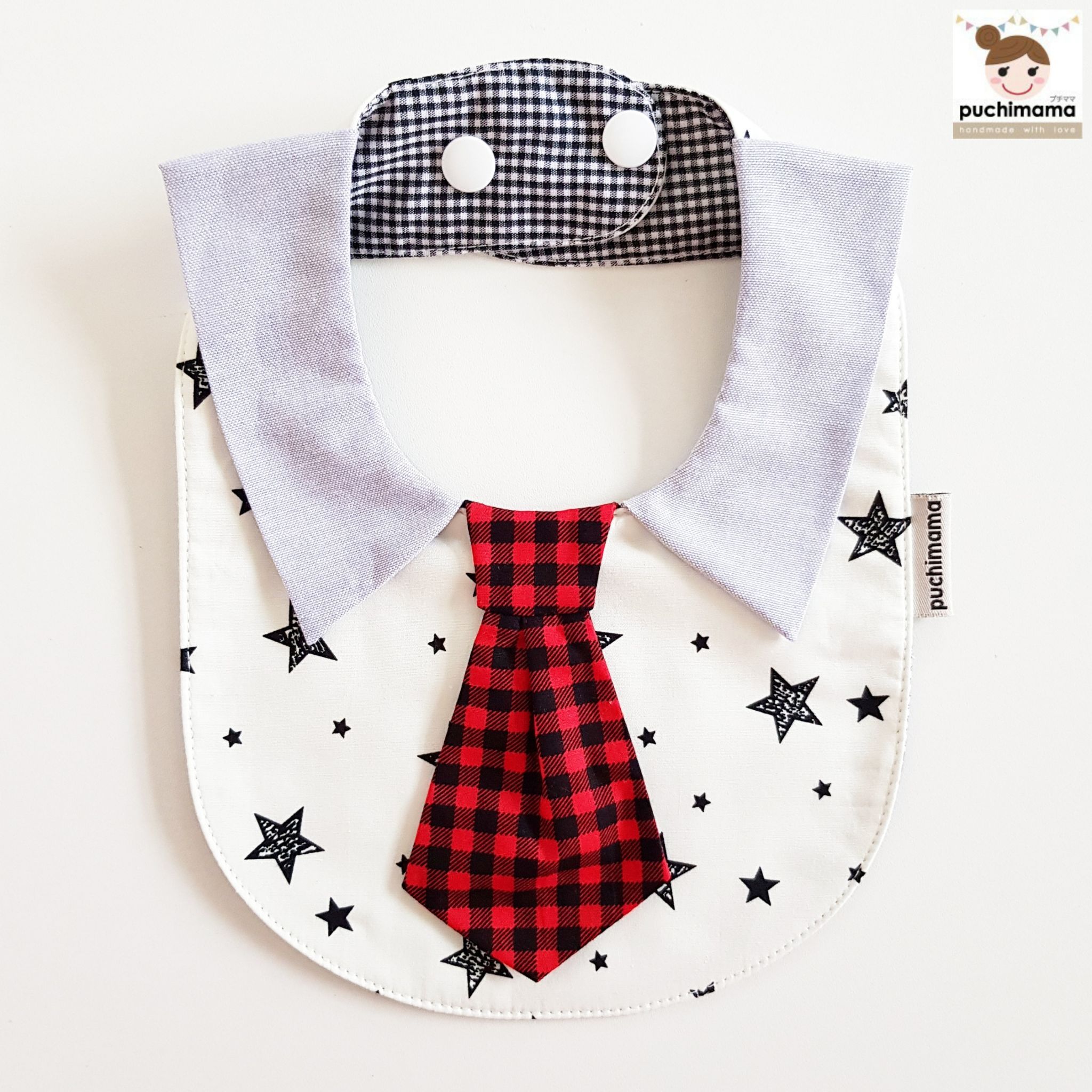 Puchimama "Necktie" Bib