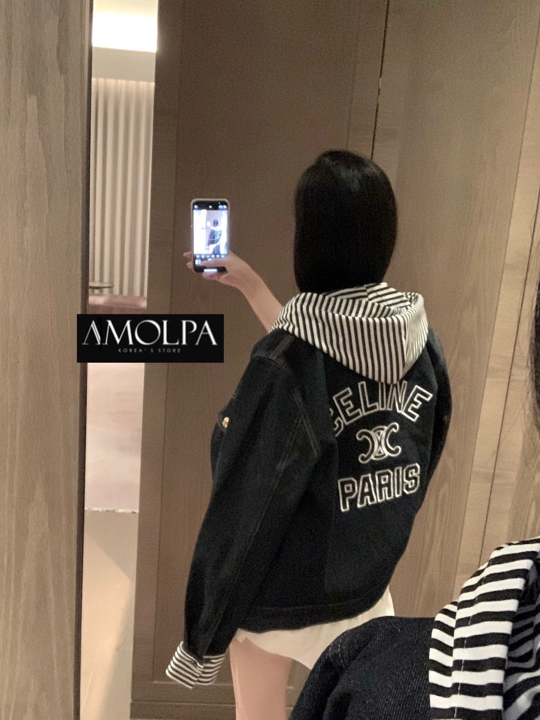 JACKET CELINE DENIM งานนี้ไฮเอนชนช๊อป ขึ้นห้างเลยน๊า งาน ใส่สบายสุดๆห้ามพลาดเลยจ้า : สินค้าคุณภาพ (พร้อมส่ง)