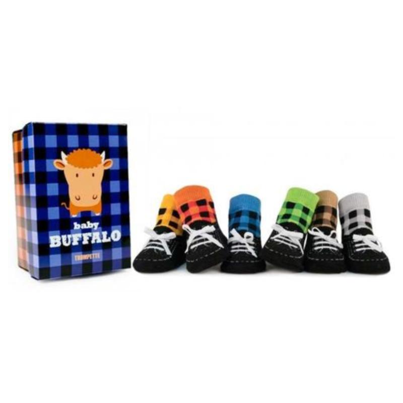 ถุงเท้าเด็กเล็ก 1-3 ขวบ ลายรองเท้า มีเชือกผูกหลอกสุดเท่ เนื้อนุ่ม ยืดหยุ่น