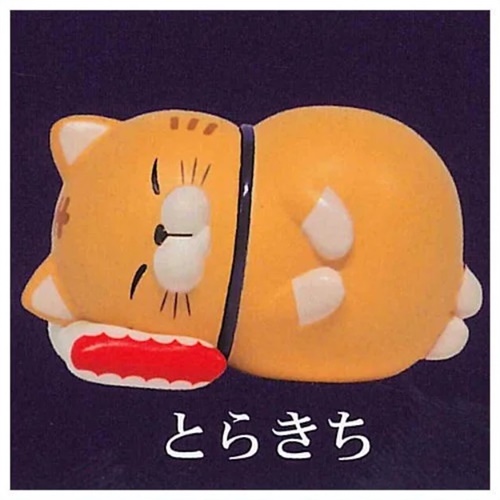 กาชาปองตุ๊กตาแมว Higemanju Sleeping Figure