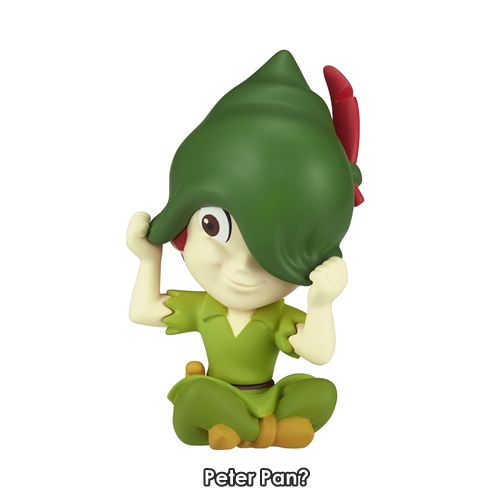 กาชาปองฟิกเกอร์ปีเตอร์แพน Peter Pan Hide & Seek Hide and Seek Figure